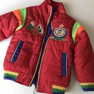 ✨ vintage reversible puffer coat